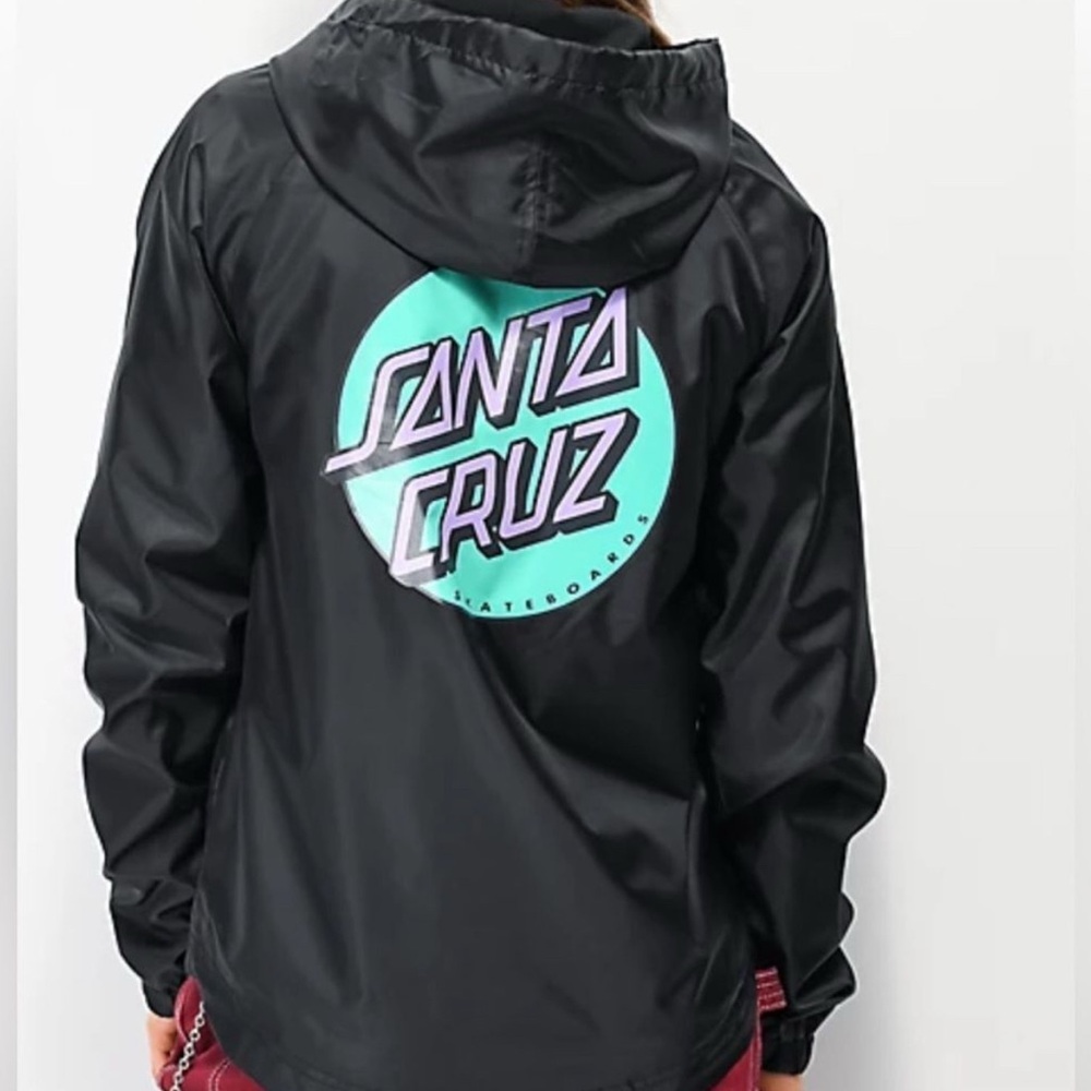 Santa Cruz Skateboards Women's Windbreaker Jacket